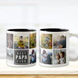 Beste PAPA ooit aangepaste foto Mok<br><div class="desc">Pas deze mok aan en geef deze als cadeau!</div>