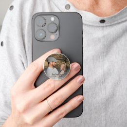 Beste papa ooit aangepaste foto namen vaders dag PopSocket