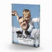 Beste papa ooit! Aangepaste foto Vaderdag (Rechts)