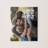 Beste Papa Ooit Aangepaste foto van kinderen Wit S Legpuzzel (Verticaal)