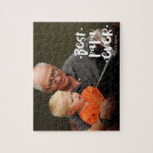 Beste Papa Ooit Aangepaste foto van kleinkind Legpuzzel (Verticaal)