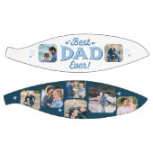 Beste Papa Ooit Aangepaste Fotocollage Aandenken C Basketbal (Panelen)