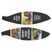 Beste papa ooit aangepaste fotocollage vader basketbal (Panelen)