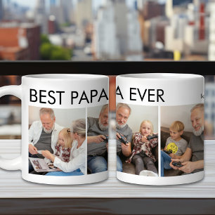 Beste Papa ooit aangepaste gepersonaliseerde famil Koffiemok