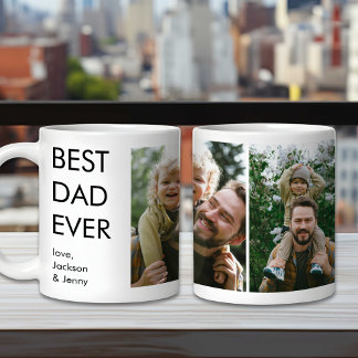 Beste papa ooit aangepaste gepersonaliseerde famil koffiemok