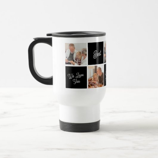 Beste Papa Ooit Aangepaste Gepersonaliseerde Famil Reisbeker (Links)