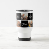 Beste Papa Ooit Aangepaste Gepersonaliseerde Famil Reisbeker (Center)