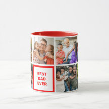 Beste Papa Ooit - Aangepaste moderne Vaderdag foto