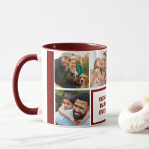 Beste Papa Ooit - Aangepaste moderne Vaderdag foto