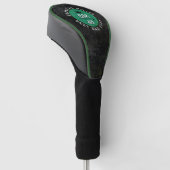 BESTE PAPA Ooit aangepaste naam en leeftijd Golfheadcover (Schuin)