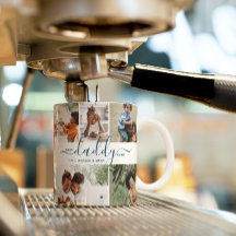 Beste Papa ooit - Aangepaste tekst Foto Collage Gi