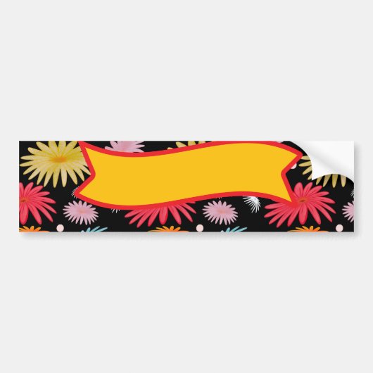 Beste papa ooit aangepaste typografie cadeau voor  bumpersticker (Voorkant)