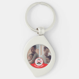 Beste papa ooit aangepaste Vaderdag cadeau Sleutelhanger