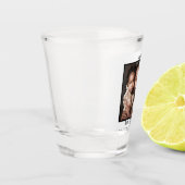 Beste papa ooit Afro-Amerikaans personaliseren Shot Glas (Links)