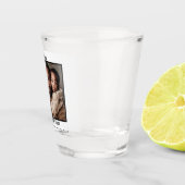 Beste papa ooit Afro-Amerikaans personaliseren Shot Glas (Rechts)