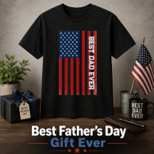 Beste Papa Ooit Amerikaanse Vlag Vaderdag
