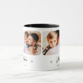 Beste papa ooit atletisch modern preppy Vaderdag Mok (Midden)