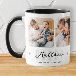 Beste papa ooit atletisch modern preppy Vaderdag Mok<br><div class="desc">Dit eenvoudige en moderne ontwerp bestaat uit san serif typografie.</div>