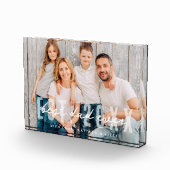 Beste papa ooit atletische moderne foto Vaderdag (Rechts)