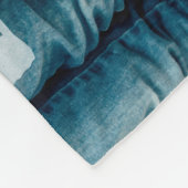 Beste papa ooit atletische moderne foto Vaderdag Fleece Deken (Hoek)