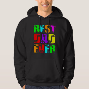 Beste papa ooit Autisme Vader Papa Bewustzijn Auti Hoodie