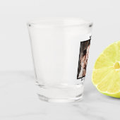 Beste papa ooit Aziatisch Amerikaans personalisere Shot Glas (Links)