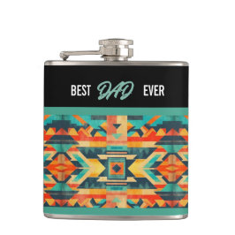 Beste papa ooit - Azteekse indiaan Heupfles