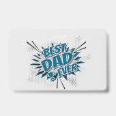 Beste Papa Ooit Badge (Achterkant)