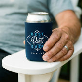 Beste Papa Ooit Baseball Diamant Naam & Monogram Blikjeskoeler