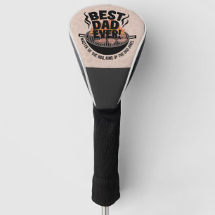 Beste papa ooit BBQ-ontwerp - King of the Grill Golfheadcover