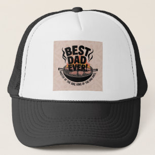 Beste papa ooit BBQ-ontwerp - King of the Grill Trucker Pet