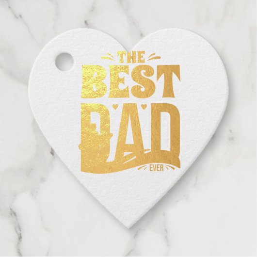 Beste papa ooit bedankjes labels (Voorkant)