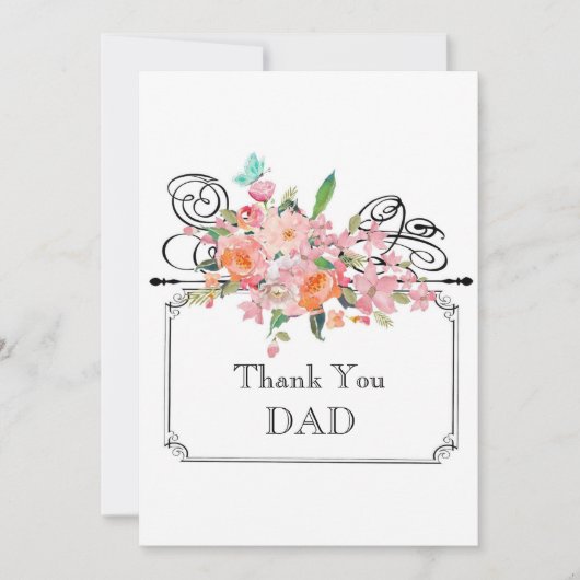 Beste Papa Ooit Bedankkaart (Voorkant)