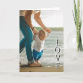 Beste papa ooit Beste vader ooit liefde aangepaste Kaart (Voorkant)