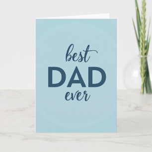 Beste Papa Ooit Blauwe Kaart