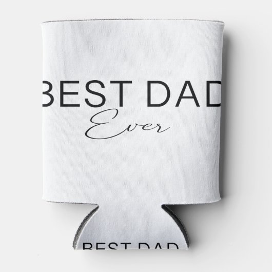 Beste papa ooit blikjeskoeler (Voorkant)