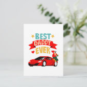 Beste Papa Ooit Briefkaart (Staand voorkant)