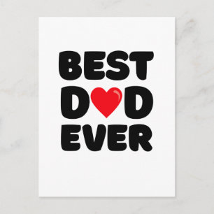 Beste papa ooit briefkaart