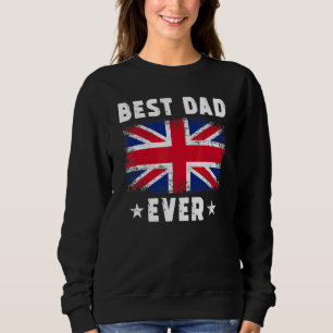 Beste Papa Ooit Britse Vlag Beste Britse Vader Trui