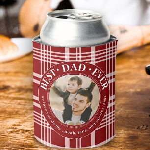 Beste papa ooit Buffalo speelde aangepaste foto va Blikjeskoeler