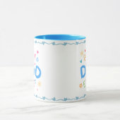 Beste Papa Ooit Cadeau Voor Papa Vaderdag Mok (Midden)
