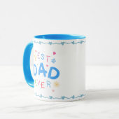 Beste Papa Ooit Cadeau Voor Papa Vaderdag Mok (Voorkant links)