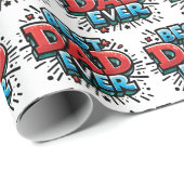 Beste papa ooit cadeaupapier (Rol Hoek)