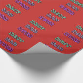 BESTE PAPA OOIT Cadeauverpakking (Vaderdag - Verja Cadeaupapier (Hoek)