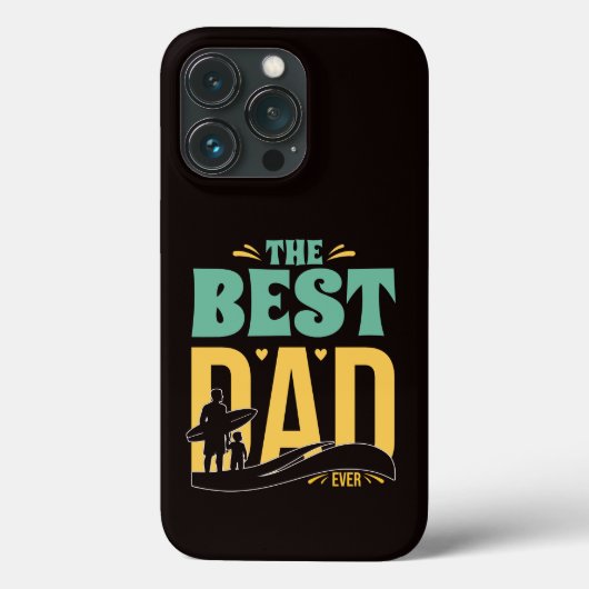 Beste papa ooit Case-Mate iPhone case (Achterkant)