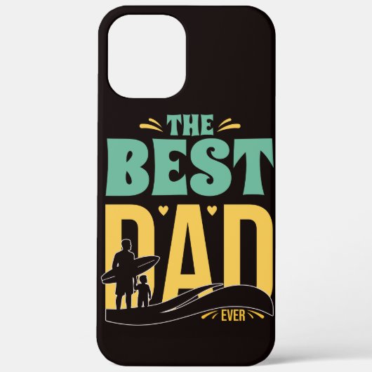 Beste papa ooit Case-Mate iPhone case (Achterkant)