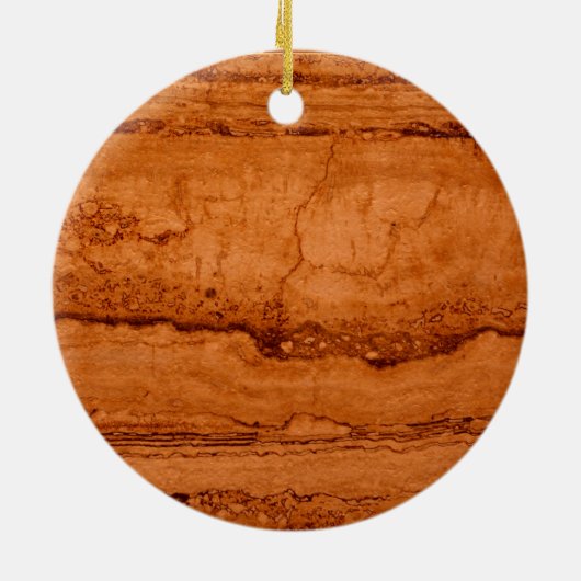 Beste papa ooit, Copper Canyon Graniet, amber goud Keramisch Ornament (Achterkant)