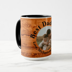 Beste papa ooit, Copper Canyon Graniet, amber goud Mok
