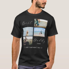 Beste papa ooit - Custom Family Photo Keepsake T-shirt