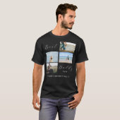 Beste papa ooit - Custom Family Photo Keepsake T-shirt (Voorkant volledig)